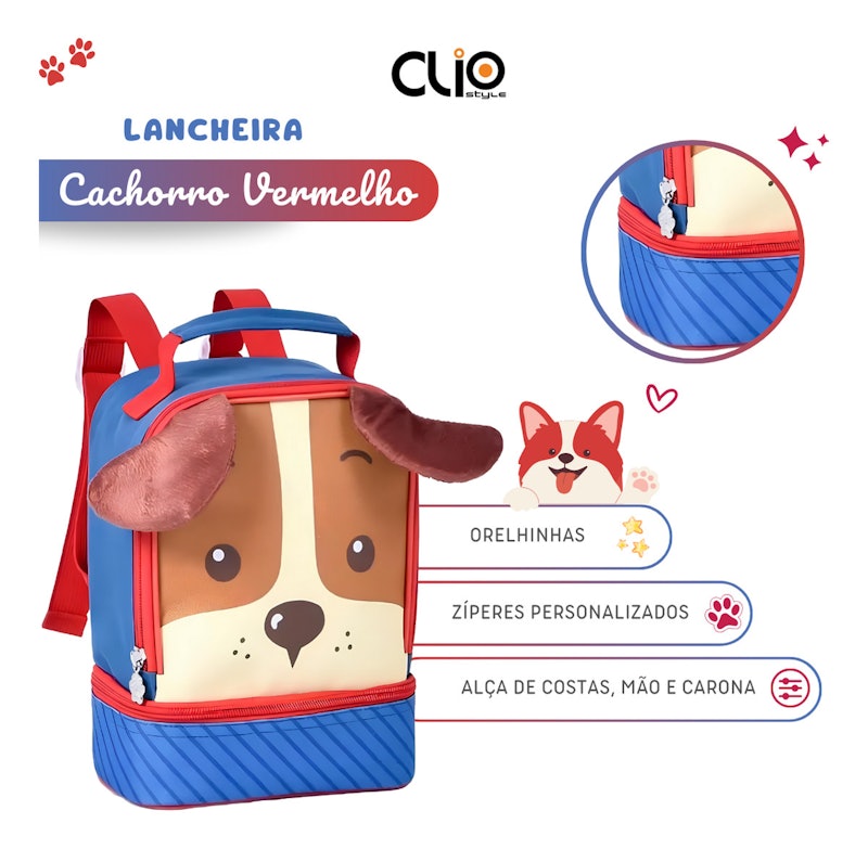 Lancheira Oficial Clio Pets 3