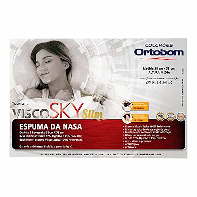 Travesseiro Visco Sky Slim 3