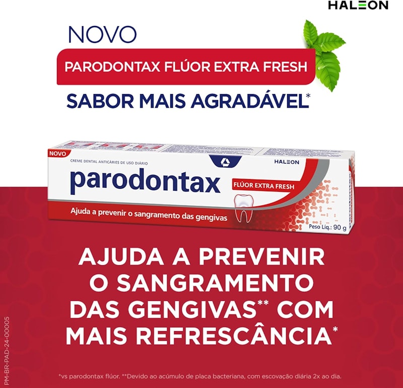 Creme Dental Parodontax Flúor Extra Fresh 2