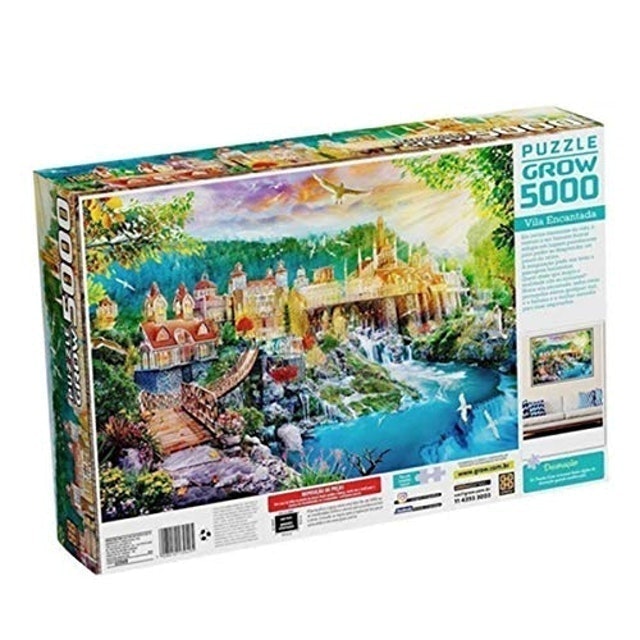 Puzzle 5000 Peças Vila Encantada 2