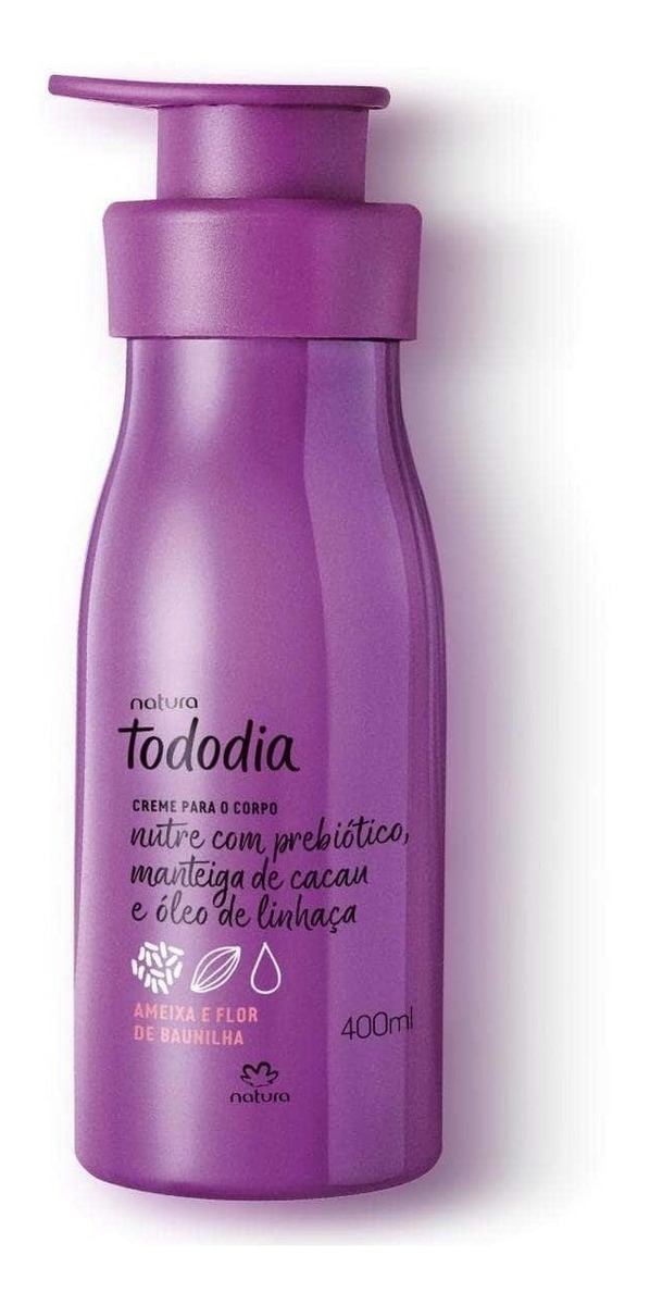 Creme Desodorante Nutritivo para o Corpo Tododia Ameixa e Flor de Baunilha 1