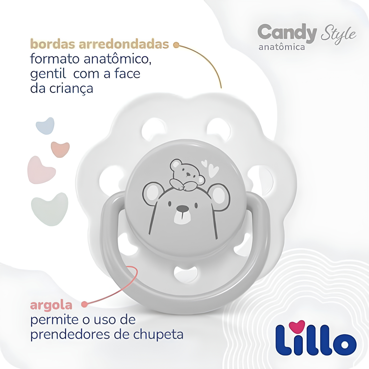 Chupeta Candy Anatômica 6+ Meses 2