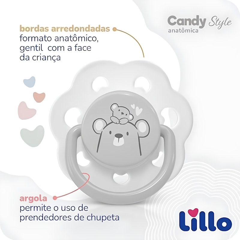 Chupeta Candy Anatômica 6+ Meses 2