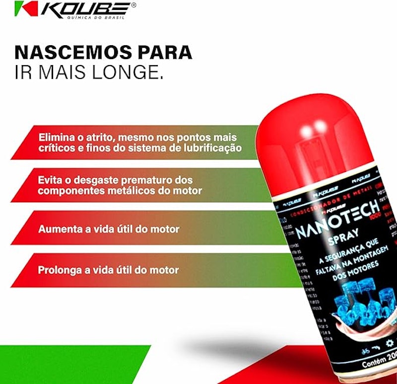 Condicionador de Metais Nanotech 1000 Spray 5
