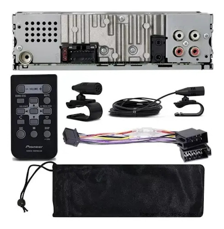 Som Automotivo Pioneer MVH-X7000BR 4