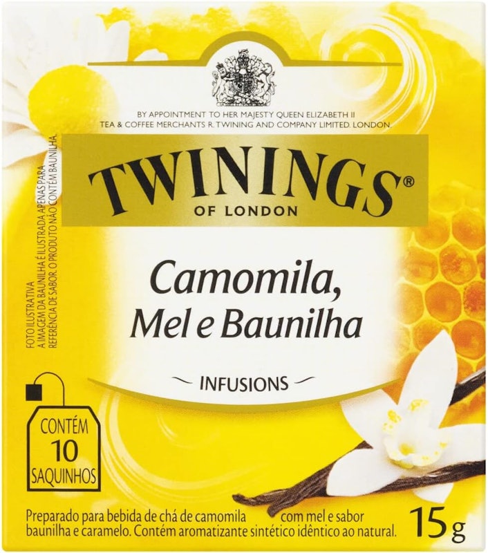 Chá Twinings Camomila, Mel e Baunilha 1