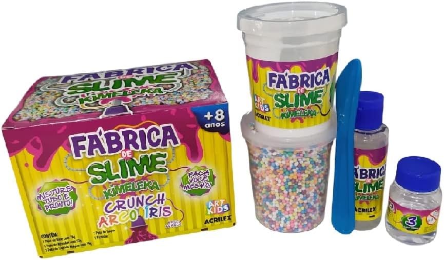 Kimeleka Fábrica de Slimes Crunch Arco-Íris 2