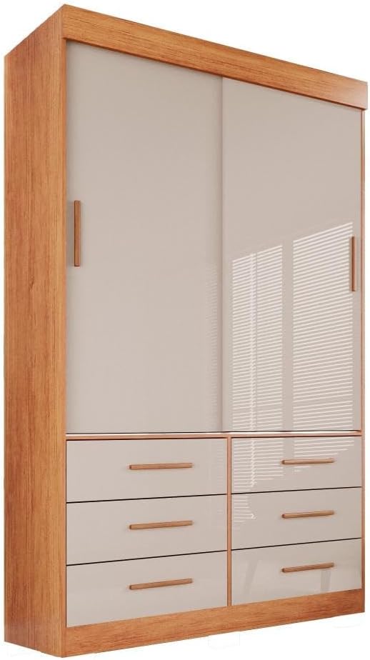 Guarda-Roupa Solteiro 2 Portas Luana Sallêto 1