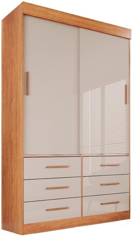 Guarda-Roupa Solteiro 2 Portas Luana Sallêto 1
