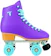 TRAXART Patins Foxxy Roxo 58 x 32 mm ABEC-5 Traxart 1