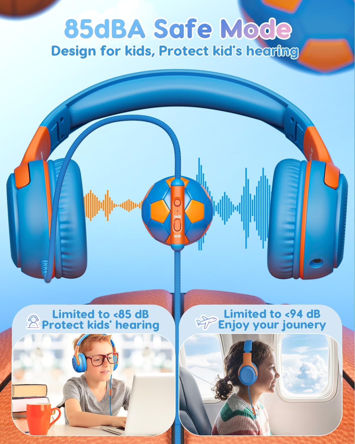 Headphone Awatrue Kids 2