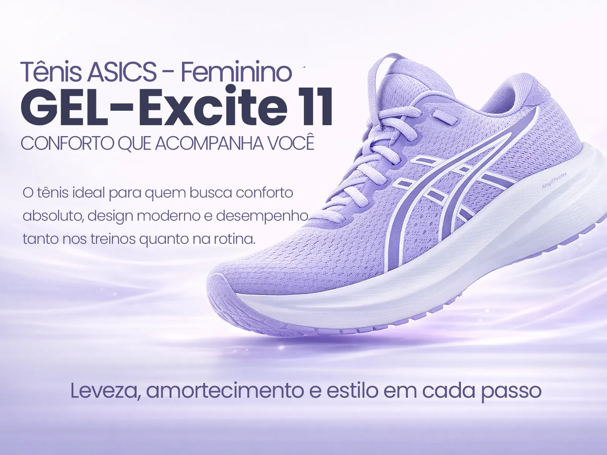 Tênis ASICS GEL-Excite 11 Feminino 4