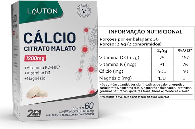 Cálcio Citrato Malato Calcitrax® 3