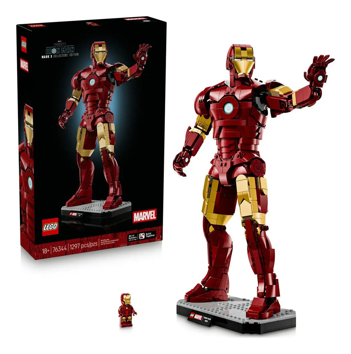 Lego Marvel Edição de Colecionador do Homem de Ferro Mark 3 2