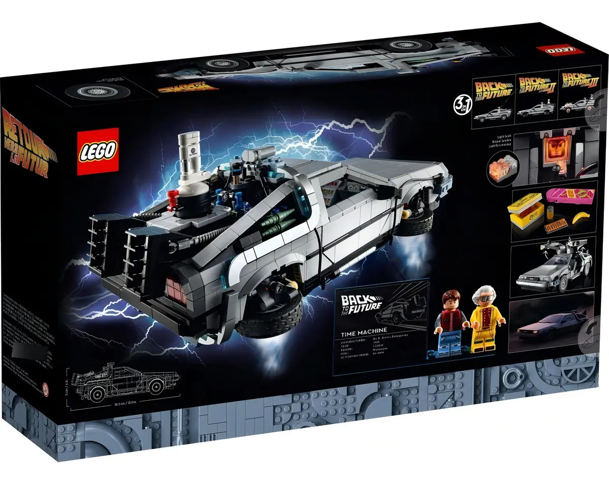 Lego Creator Expert Máquina do Tempo de Volta ao Futuro 3