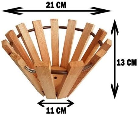 Cachepot de Madeiras para Plantas Redondo 3