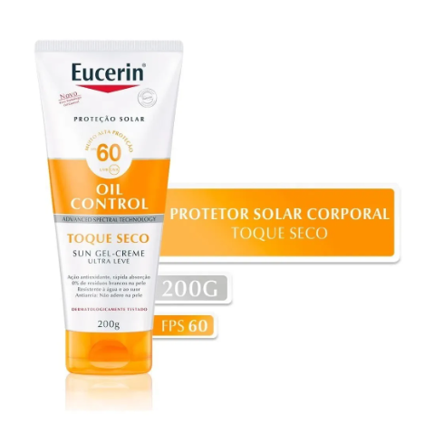 Protetor Solar Corporal Oil Control FPS 60 200 ml 2