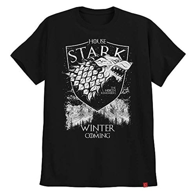 Camiseta Game Of Thrones Casa Stark Winter Is Coming North 2