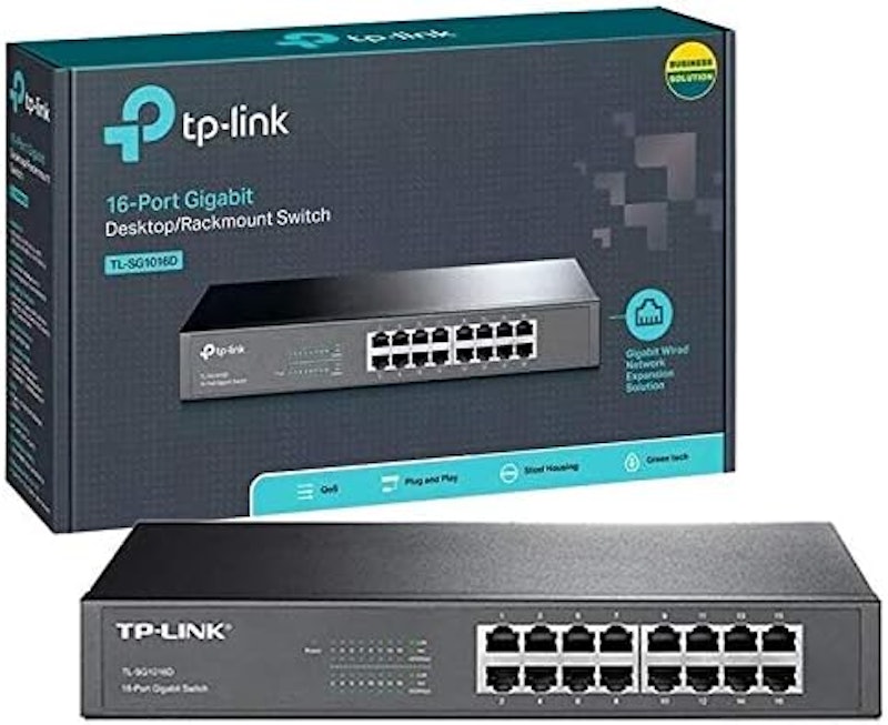 Switch Gigabit de 16 Portas 3