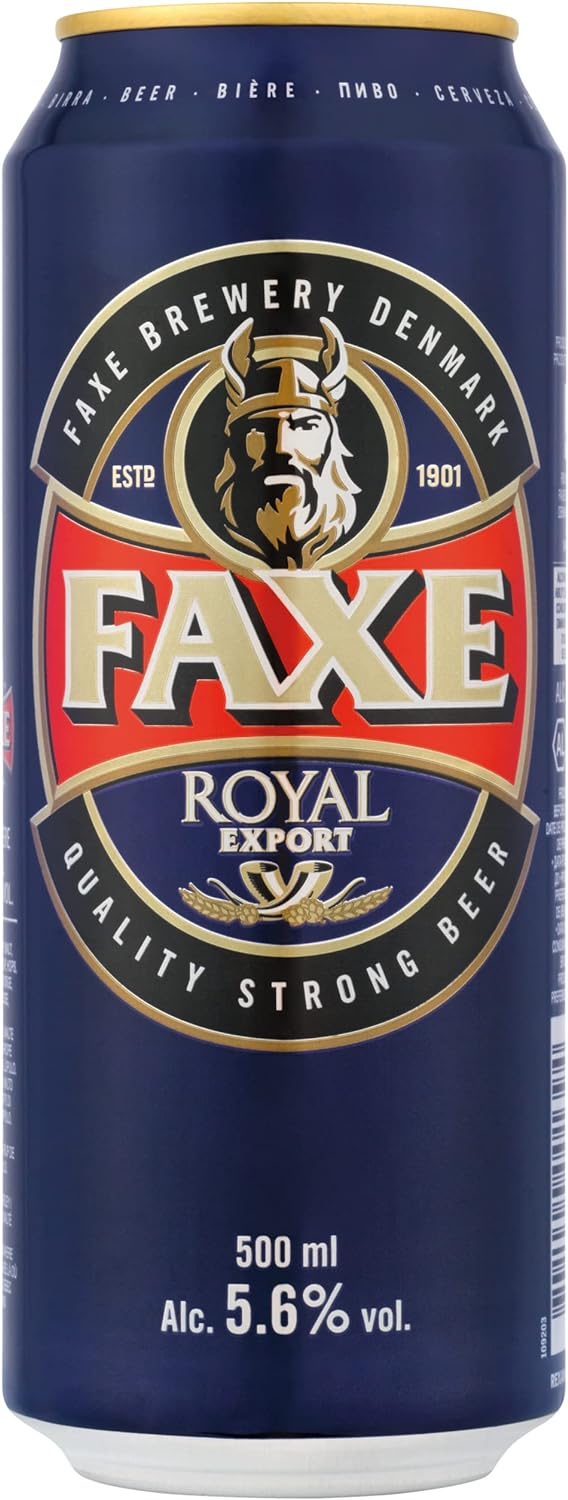 Cerveja Faxe Royal 1