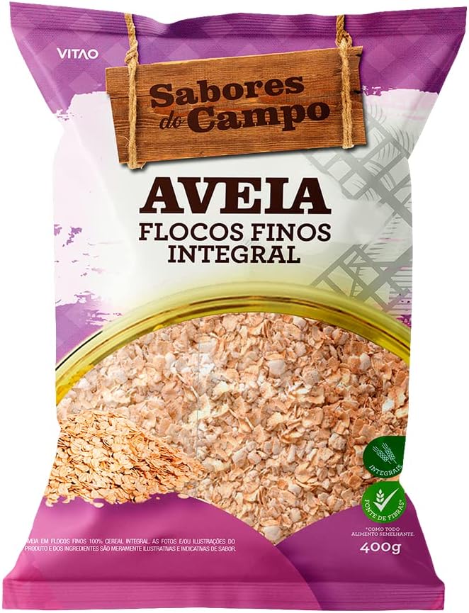 Aveia Flocos Finos Sabores do Campo 400 g 1