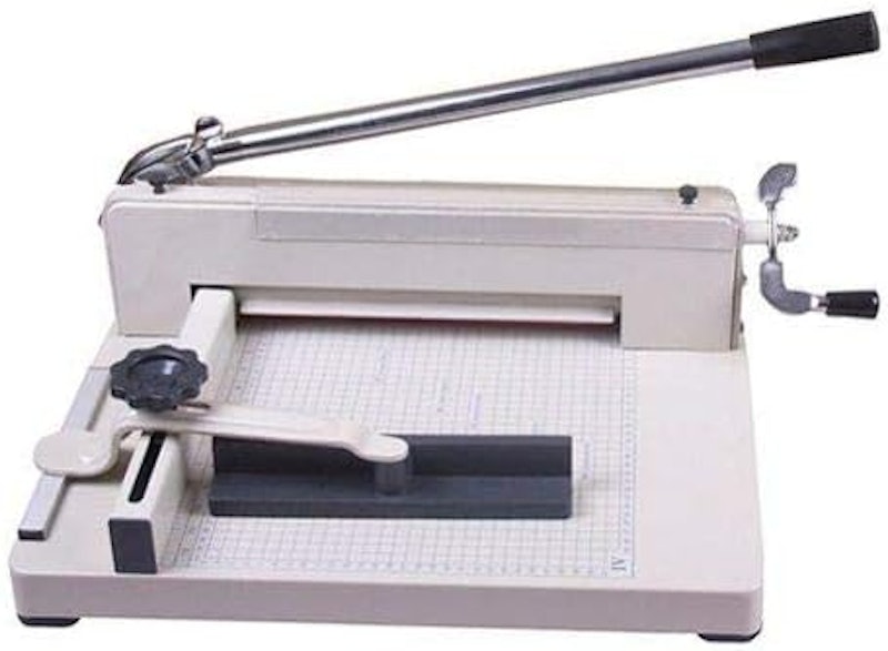 Guilhotina Semi Industrial Corta até 400 Fls Tam A4 de 80 g 5