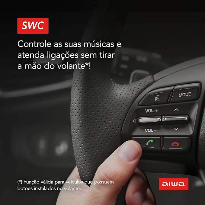 Som Automotivo Car Áudio 4X25 W BT Mic 4