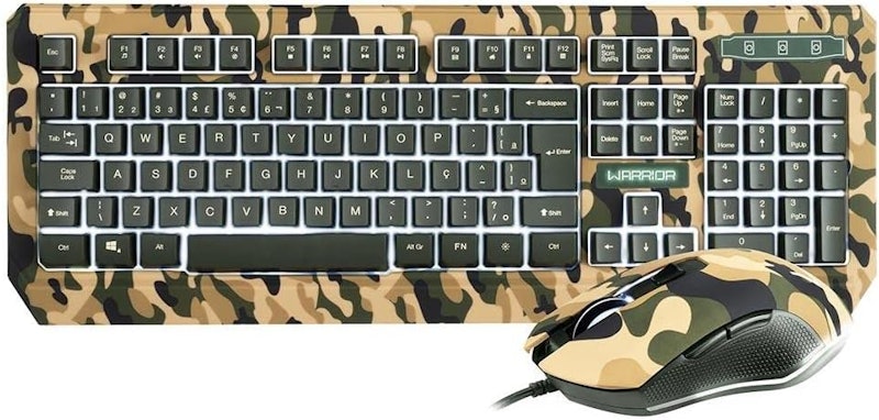 Teclado e Mouse Gamer Army Kyler Warrior 1