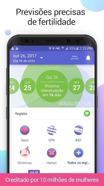 Glow Monitor de Ovulação, Menstruação, Fertilidade 2
