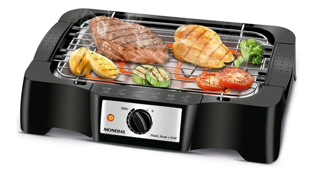 Churrasqueira Elétrica Pratic Steak & Grill II 1