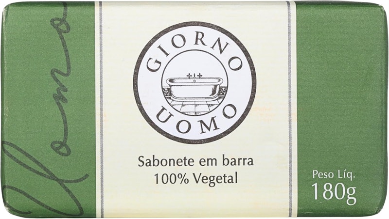 Sabonete em Barra Uomo Verde 2