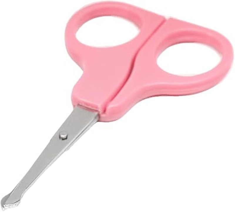 Tesoura Infantil Cabo Plástico Rosa 1