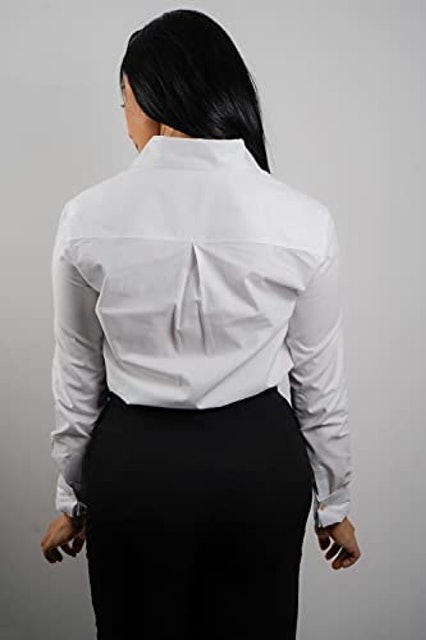 Camisa Social Feminina para Fardamento Luxo 2