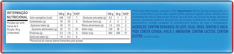 Biscoito Passatempo Chocomix Chocolate 3