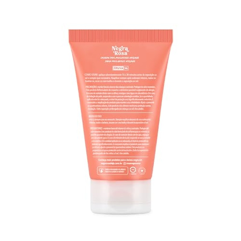 Protetor Solar Facial Negra Rosa 2