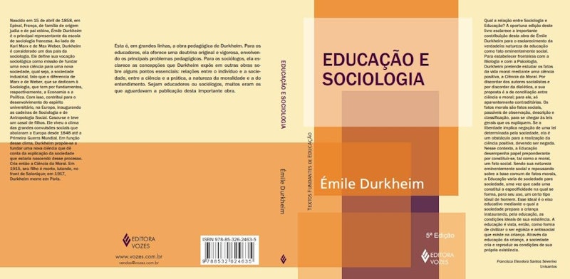 Educação e Sociologia 2