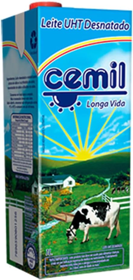 Leite Cemil UHT Desnatado Longa Vida 1