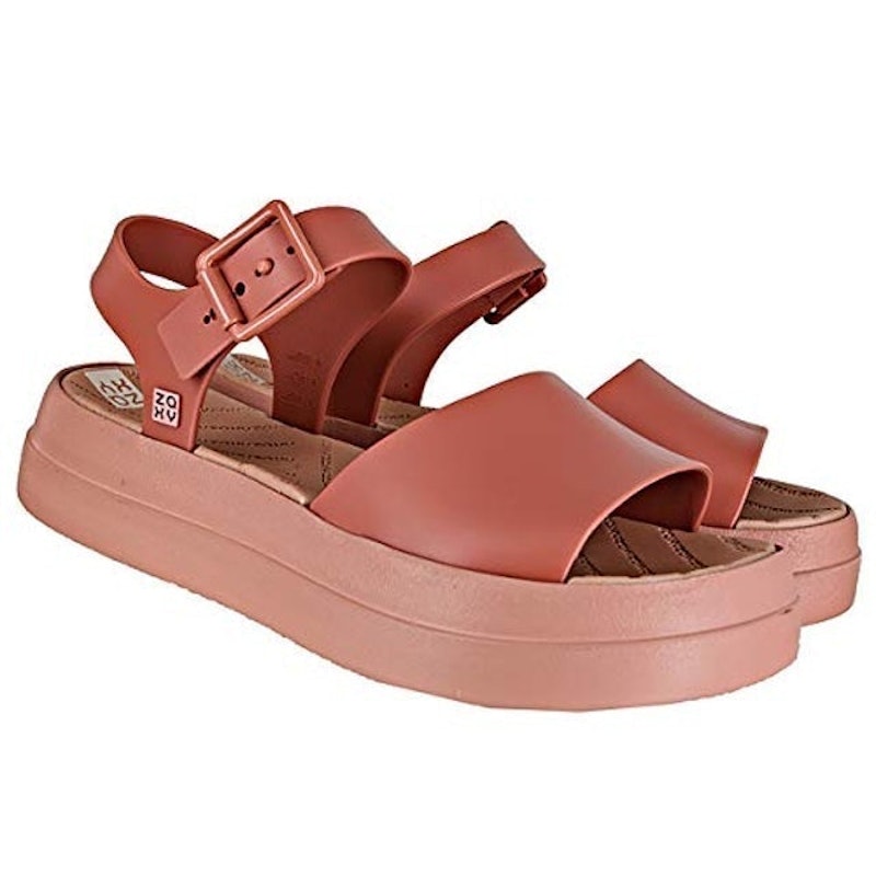 Sandália Flatform Spot Sand Plat 1