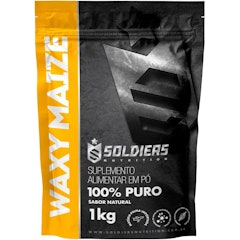 Waxy Maize 1 kg 100% Puro Importado Soldiers Nutrition