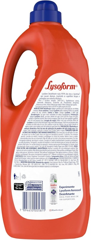 Lysoform Líquido Suave Odor 2