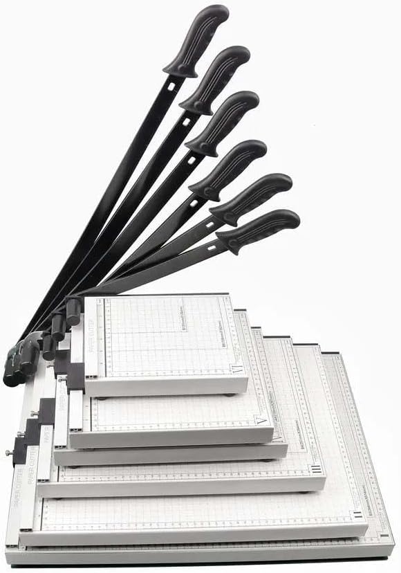 Guilhotina Base em Aço 30 cm Papel A4 até 10 Folhas C/Trava 2