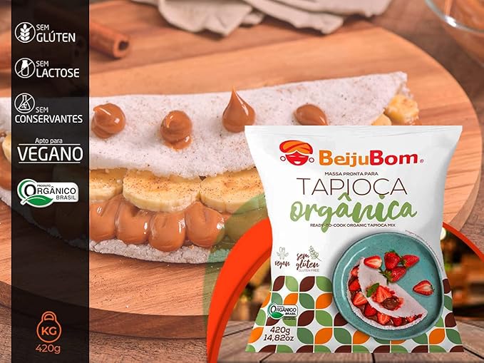Tapioca Orgânica Beijubom 3