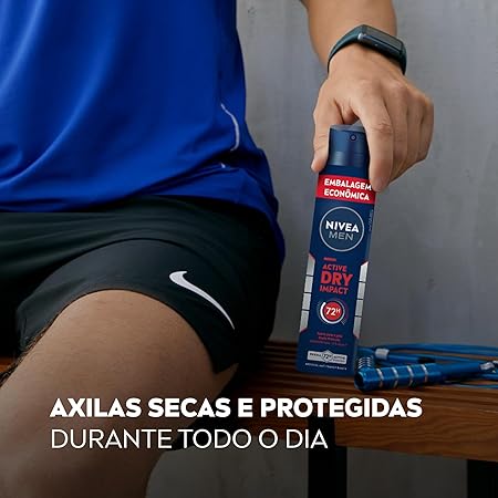 Desodorante Active Dry Impact Nivea Men 5