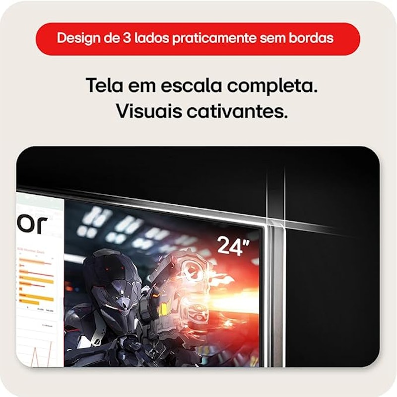 Monitor LG 24” IPS Full HD 100 Hz HDMI Ajuste de Inclinação 5