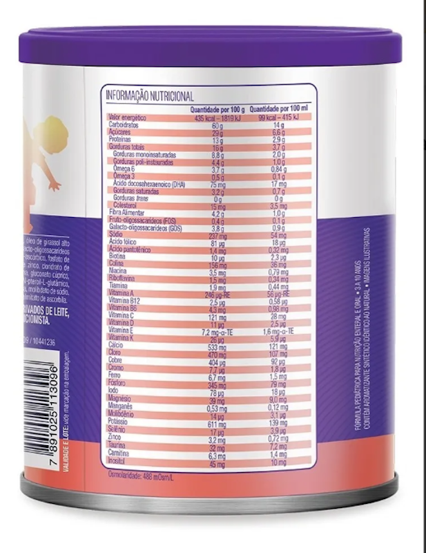 Fortini Complete Vitamina de Frutas - 800 g 3