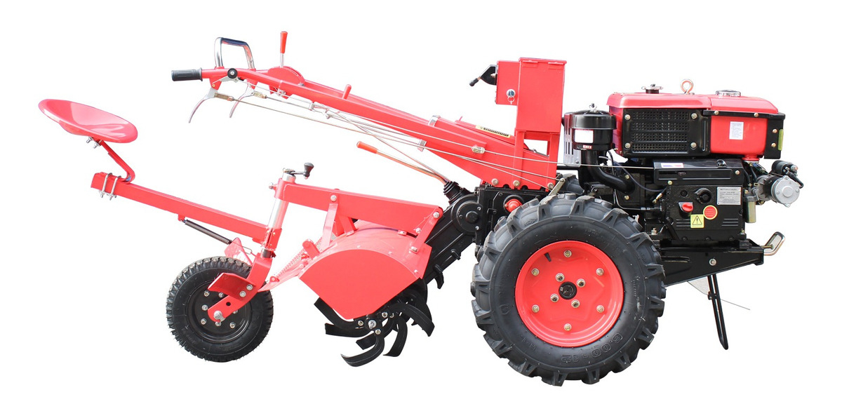 Microtrator Motocultivador a Diesel 12.5 HP Nagano 3