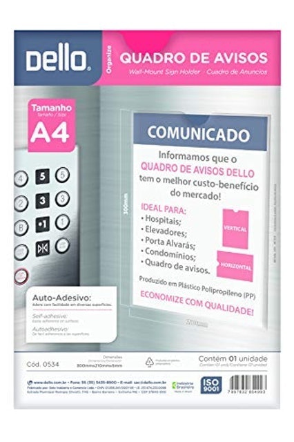 Quadro de Avisos A4 2