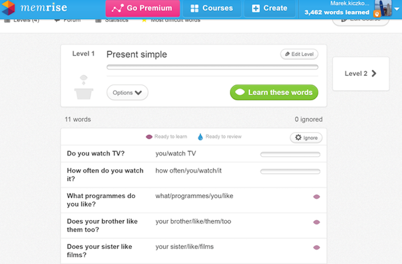 Memrise 2