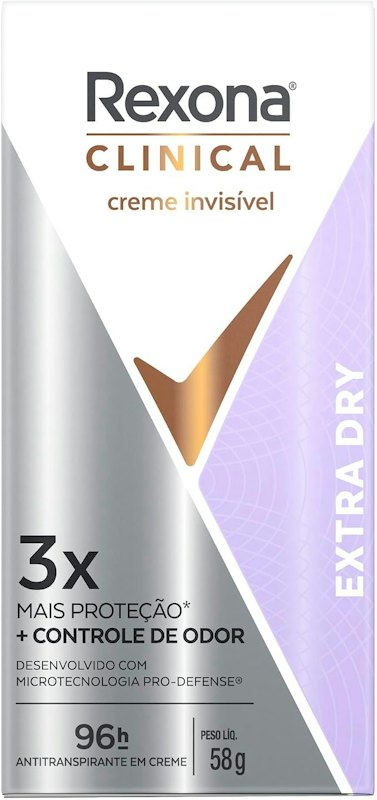 Rexona Clinical Antitranspirante Creme Extra Dry 1