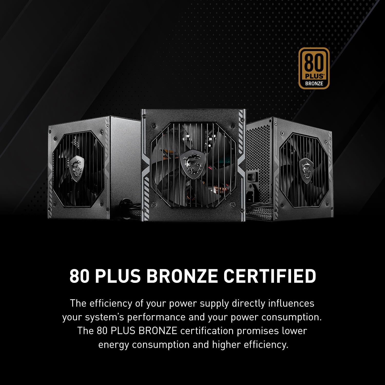 Fonte de Alimentação MSI MAG A650BN 3